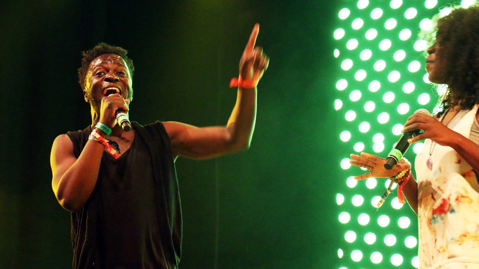 Bildrechte: WDR/Rühl Africa Express beim Roskilde Festival 2015