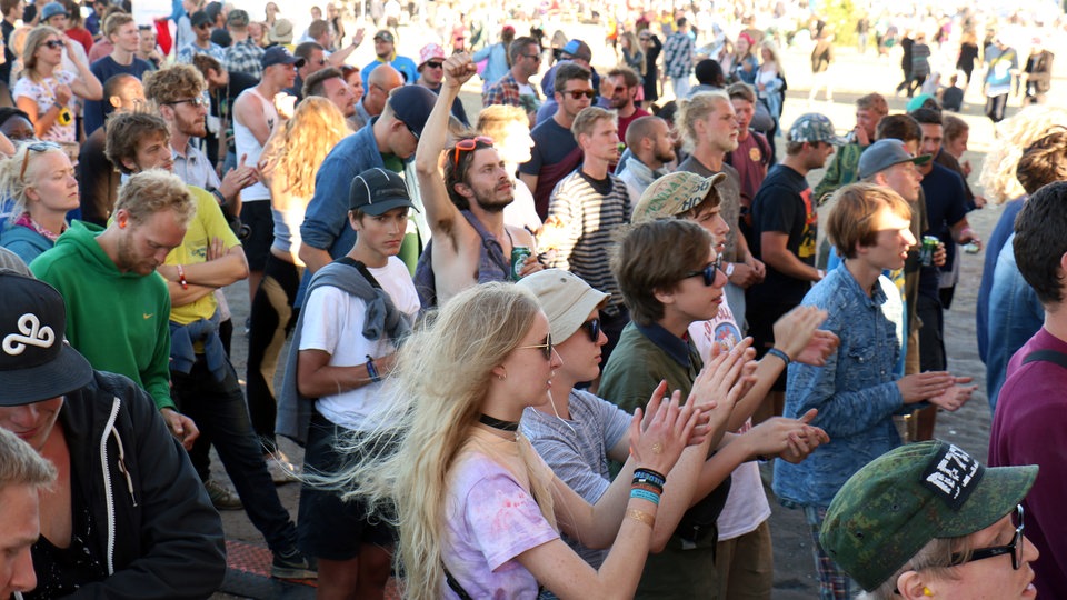 Bildrechte: WDR/Rühl Batida beim Roskilde Festival 2015