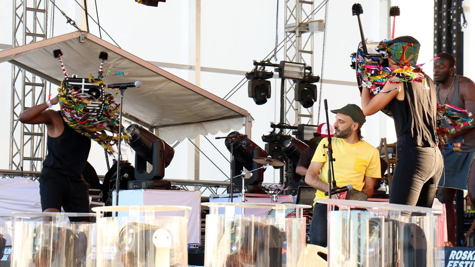 Bildrechte: WDR/Rühl Batida beim Roskilde Festival 2015