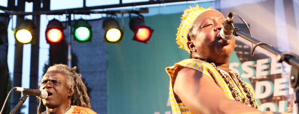 Sierra Leone Refugee Allstars bei der Funkhaus Europa Odyssee 2015 in Hagen