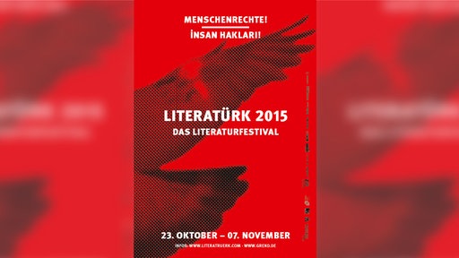 Plakat des Literatürk Festivals 2015