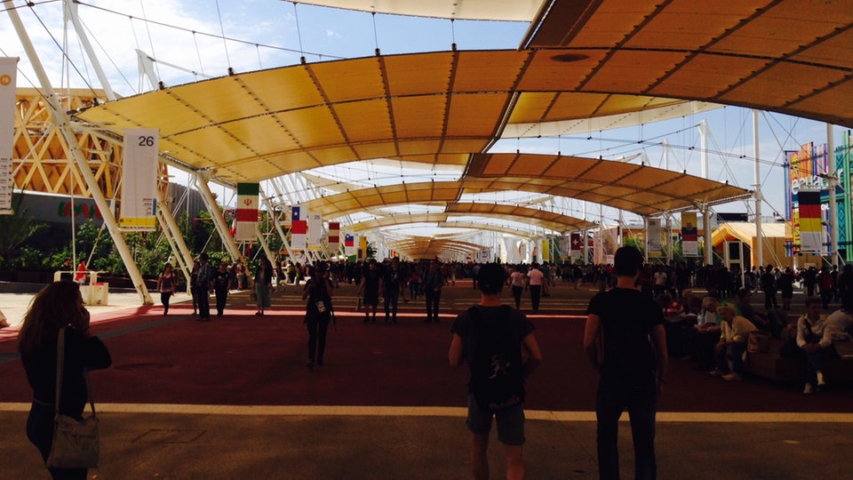 Bildrechte: Cristina Giordano Expo 2015 Route