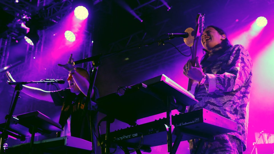 Bildrechte: WDR/Rühl Jungle beim Roskilde Festival 2015