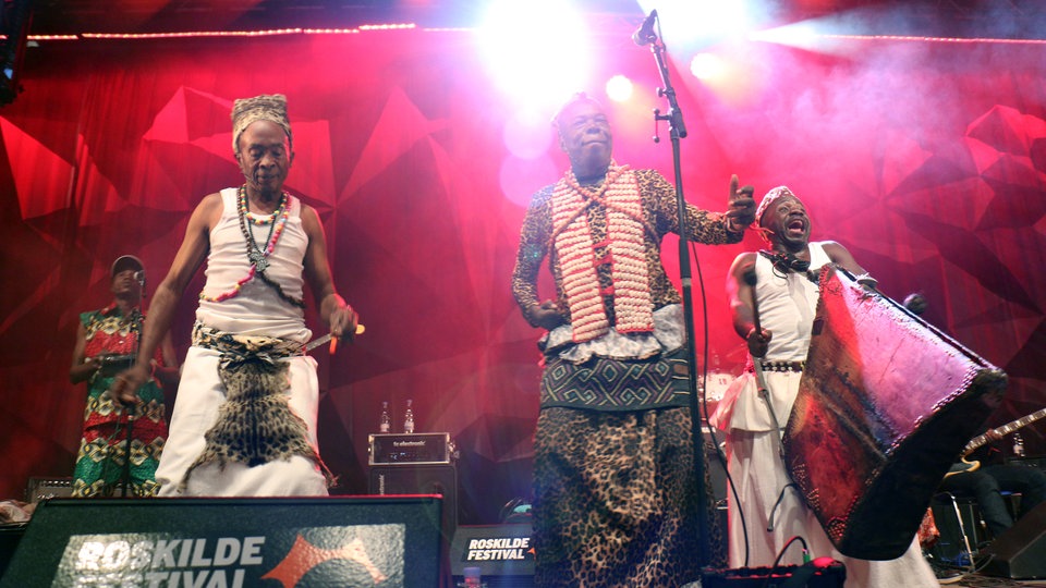 Bildrechte: WDR/Rühl Kasai Allstars beim Roskilde Festival 2015