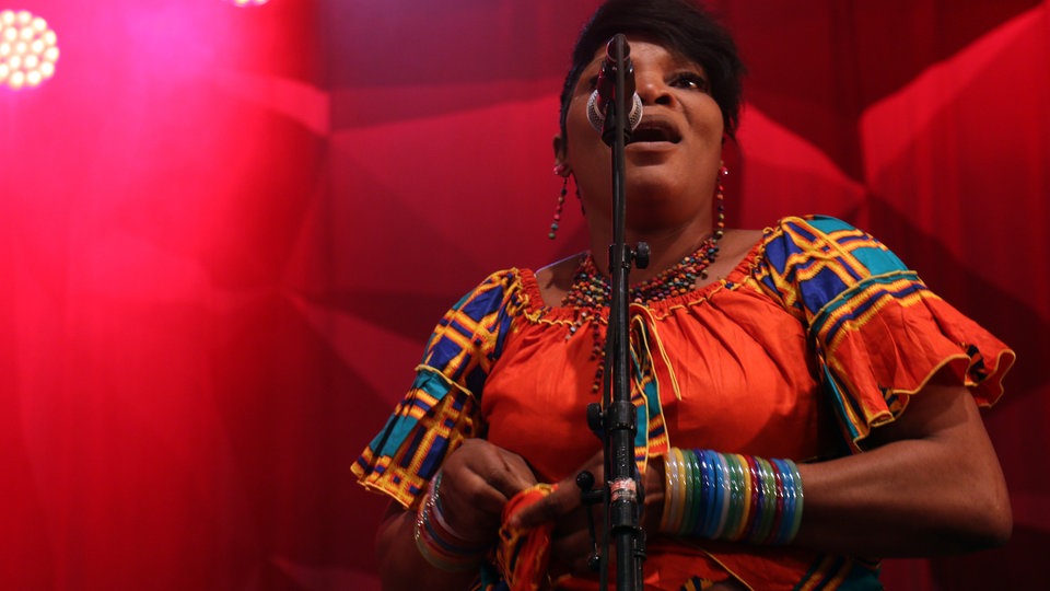 Bildrechte: WDR/Rühl Kasai Allstars beim Roskilde Festival 2015