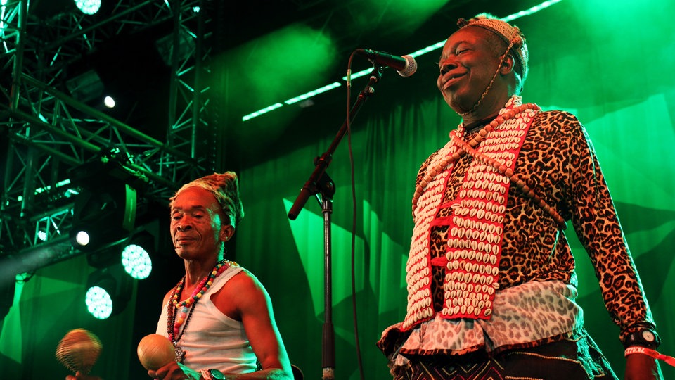 Bildrechte: WDR/Rühl Kasai Allstars beim Roskilde Festival 2015