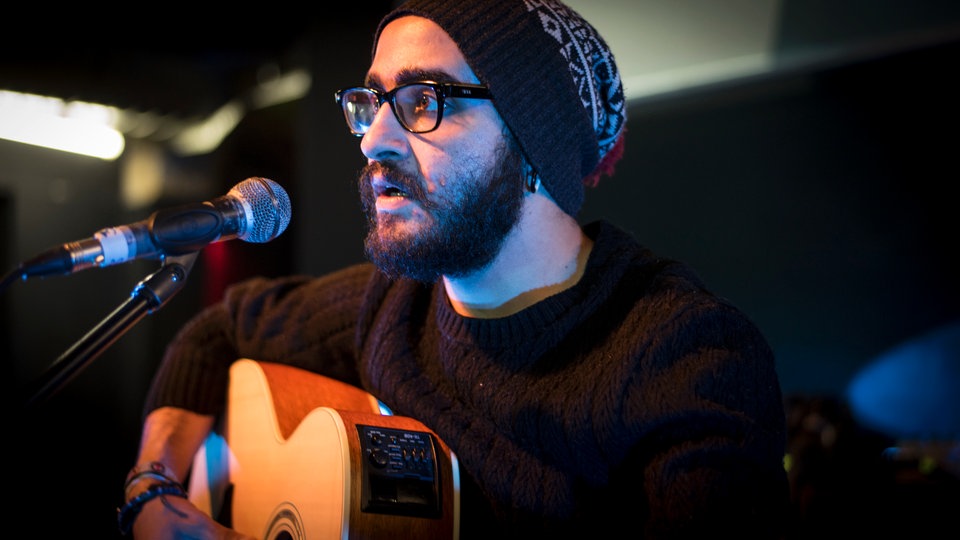 Bildrechte: WDR/Ralph Bäcker Khebez Dawle beim BIG UP! BERLIN 2015