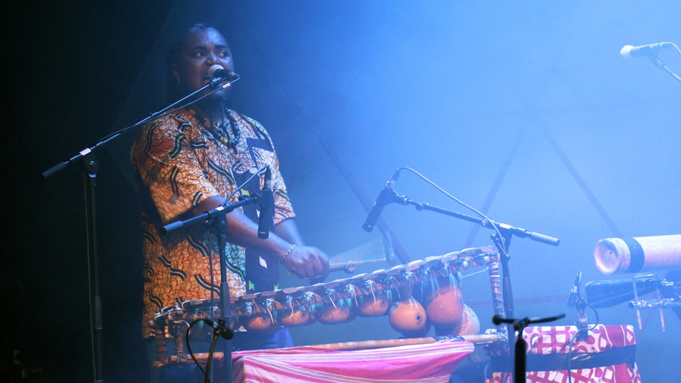Bildrechte: WRD/Gay Lindigo live beim Rolskilde-Festival 2015