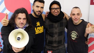 Che Sudaka zu Gast im Funkhaus Europa-Studio