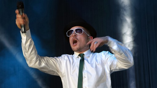 Jan Delay auf der Bühne
