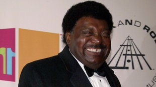 Percy Sledge bei seiner Aufnahme in die Rock'n'Roll Hall of Fame