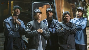 Bild von der amerikanischen Hip Hop-Gruppe N.W.A.