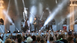 Young Fathers beim Roskilde Festival 2015