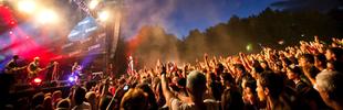Ein Konzert beim Sziget Festival