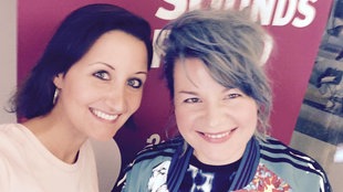 Miss Platnum und Moderatorin Sümeyra Kaya
