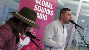 XOV singt im Funkhaus-Europa-Studio
