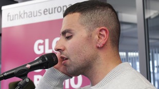 XOV singt im Funkhaus-Europa-Studio