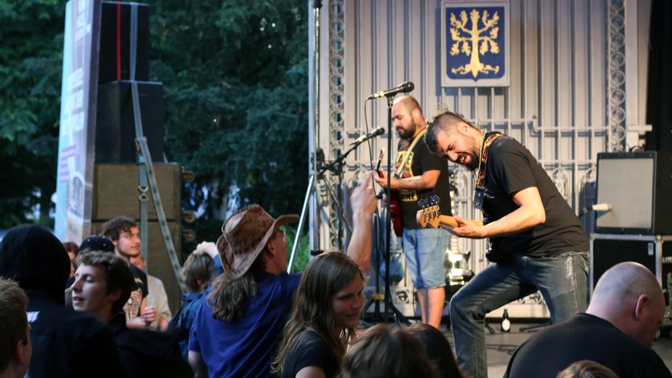 Bildrechte: WDR/Rühl Doctor Krapula bei der Odyssee 2015