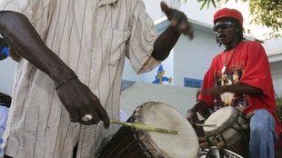 Afrikanische Perkussionisten