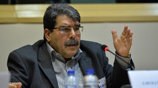 Salih Muslim, Co-Vorsitzender der kurdischen Partei PYD