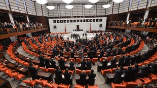 Türkisches Parlament in Ankara - Türkei
