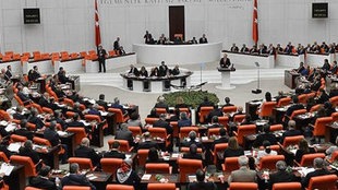 Türkisches Parlament in Ankara