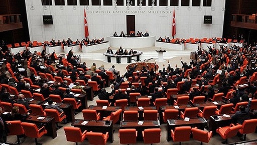 Türkisches Parlament in Ankara