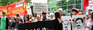 Demo zum Jahrestag des NSU-Prozessbeginns vor einem Jahr