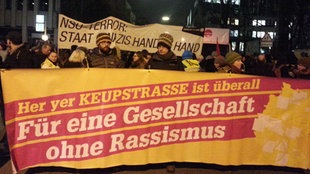 Demonstration der Initiative Keupstraße ist Überall in München
