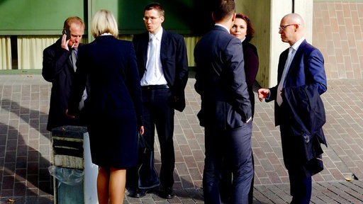 Die Anwälte im NSU Prozess vor dem OLG München