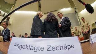 Angeklagte Zschäpe