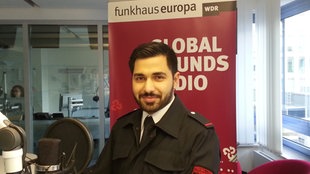 Studiogast Samet Dogan, Mitglied der freiwilligen Feuerwehr