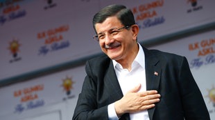 Türkischer Ministerpräsident Ahmet Davutoglu (AKP)