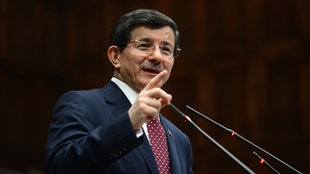 Türkischer Ministerpräsident Ahmet Davutoglu