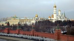 Blick auf den Kreml in Moskau