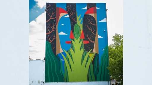 Kreuzberg-Murale von Agostino Iacurci ist fertig