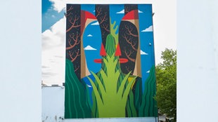 Kreuzberg-Murale von Agostino Iacurci ist fertig