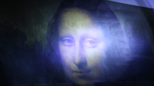 Mona Lisa im Dunkeln