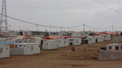 Aufnahmlager in Zaatari, Jordanien