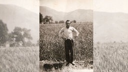 Porträt von Luigi Gallinaro, italienischem Gastarbeiter