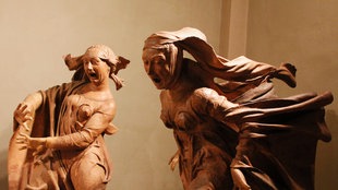 Skulptur-Gruppe in Bologna, "Compianto del Cristo morto"