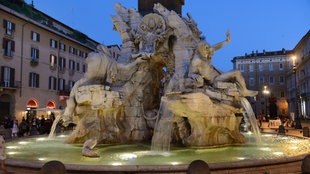 Vierströmebrunnen in Rom