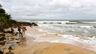 Strand bei Robertsport am Cape Mount in Liberia